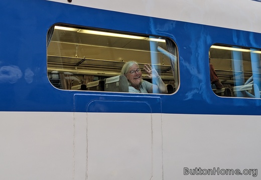 Shinkansen passenger