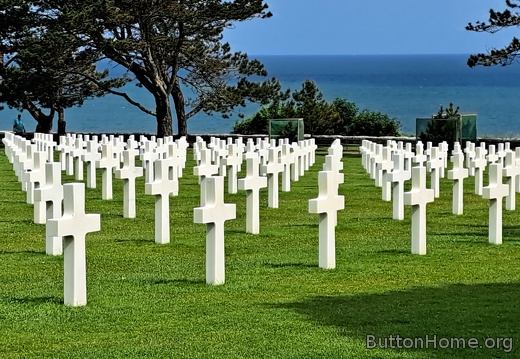 sea of grave markers