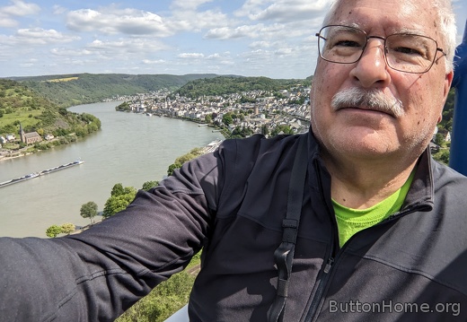 Rhine river and Boppard