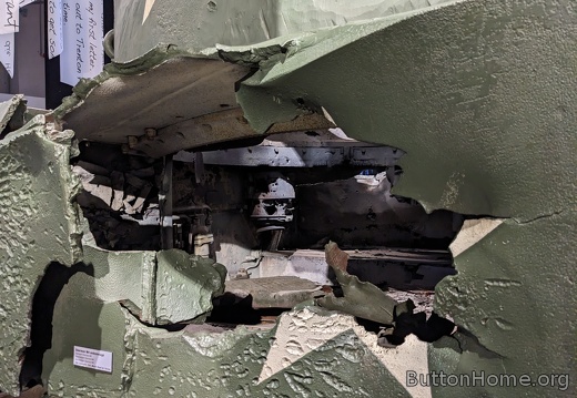 M4 tank damage