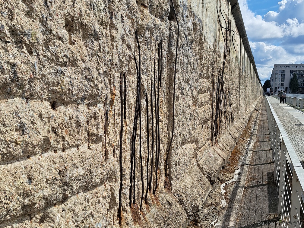 Berlin Wall up close