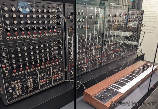 early Moog synthesizer