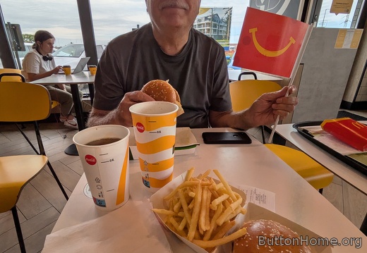 happy for my veg burger