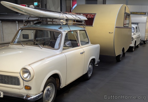 Trabants with campers