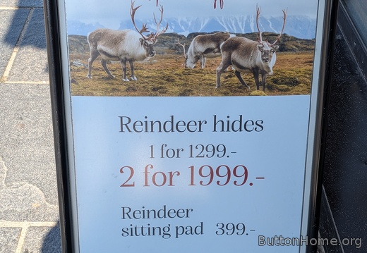 reindeer hides