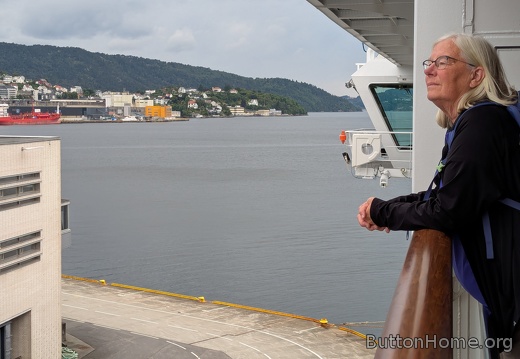 Deb is ready to sail