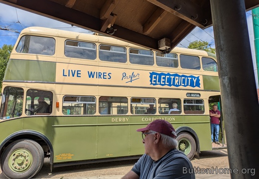 electric double decker bus