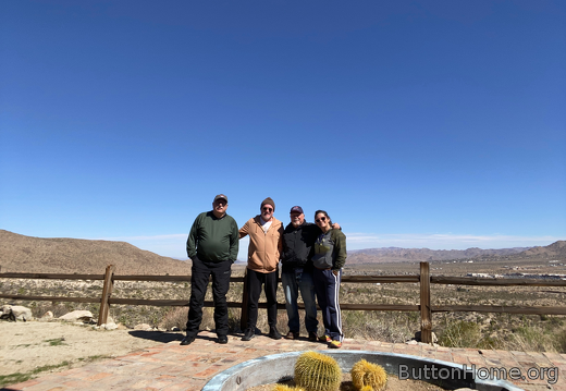 Dan's friends in Yucca Valley
