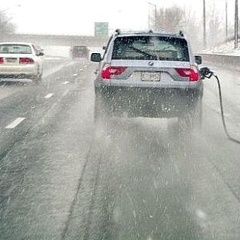 fuel hose in car