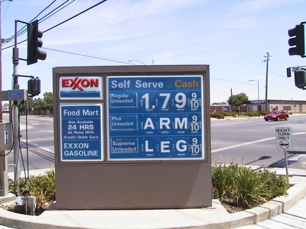 Gas prices in Atwater CA