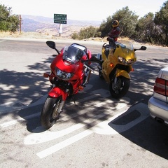 Near the turn to Lick observatory