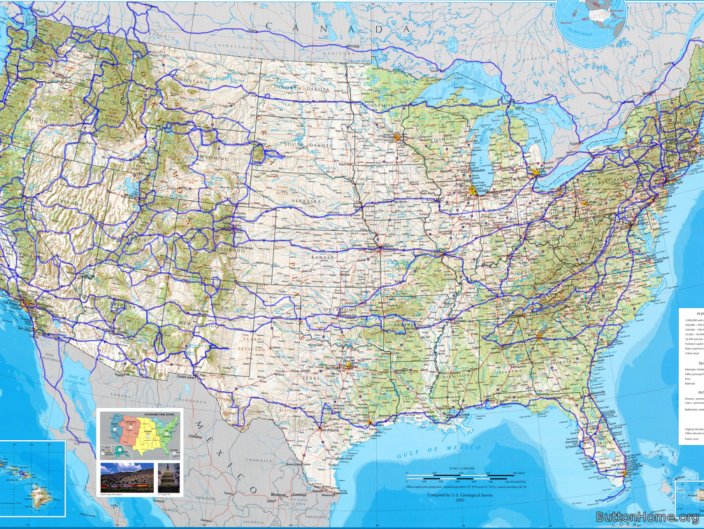 us motorcycle travel map
