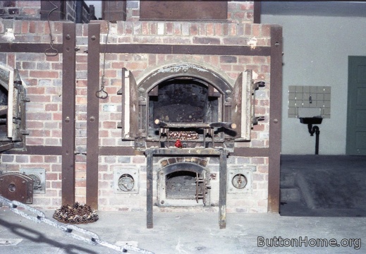 Dachau cremation oven