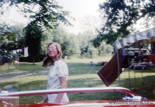 Debbie Shattuck at Spruce Row camp ca.1975 