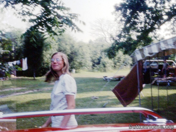 Debbie Shattuck at Spruce Row camp ca.1975 