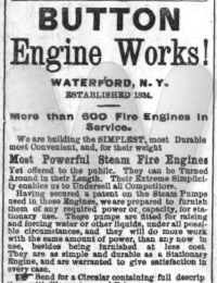 Button Engine Works! from 1872 ad in the Troy Times