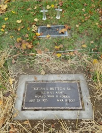 Ralph L. Button Sr. grave marker