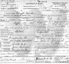 Lorenzo Mosher Sr death certificate