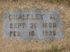 Chalkley Monroe Button gravestone