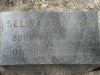 Selina Adams Button gravestone