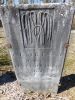 Clarissa Hamlin Button gravestone